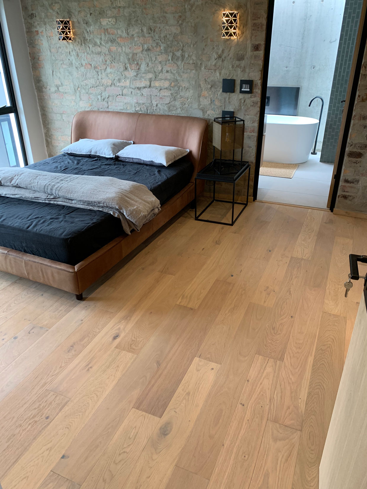 South Down, South Africa with traditional white oak flooring