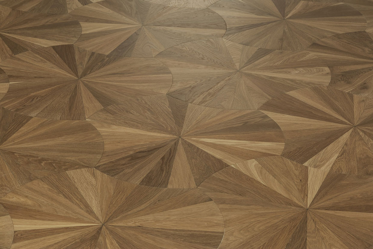 Oak Smoked Foglia Loto parquetry